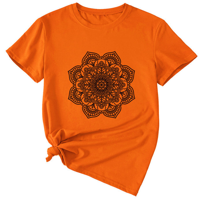 Orange (black letter color picture) / S