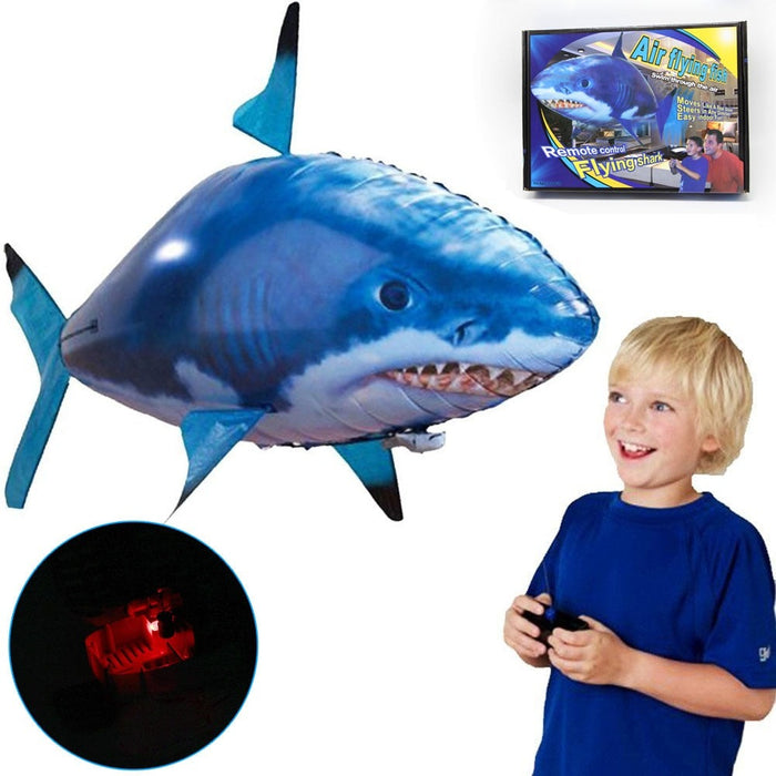 Flying shark with remote control