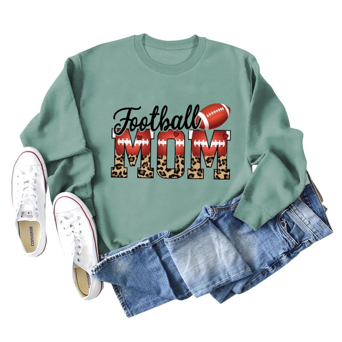 Light green sweater (black word color picture) / S