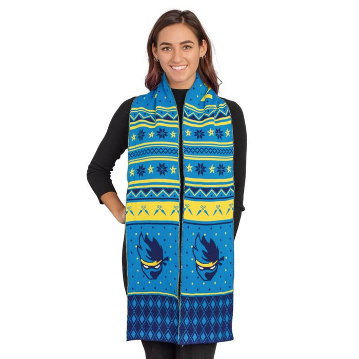 Blue and Green Ninja Scarf