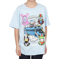 Fortnite Bus Crew Light Blue Youth T-shirt