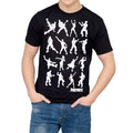 Fortnite Dance Dance Adult Black T-shirt-tvso