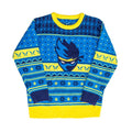 Ninja Logo Ugly Christmas Sweater Shurikens Pattern