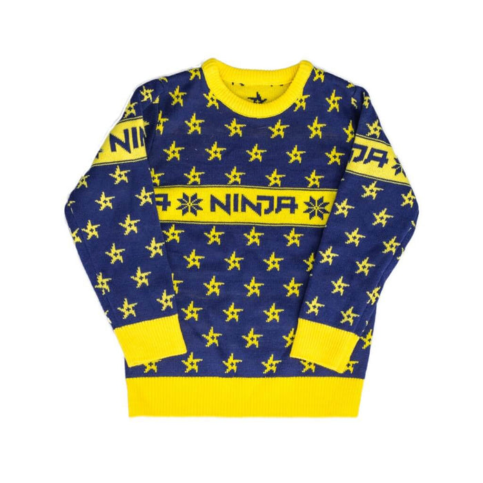 Ninja Ugly Christmas Sweater with Shuriken