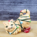 Franny Cat Salt Shaker Replacement Ceramic Blue Sky