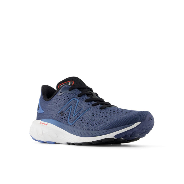 Fresh Foam X 860v13 Lace - Vintage Indigo with Blue Laguna and White - Big Kids
