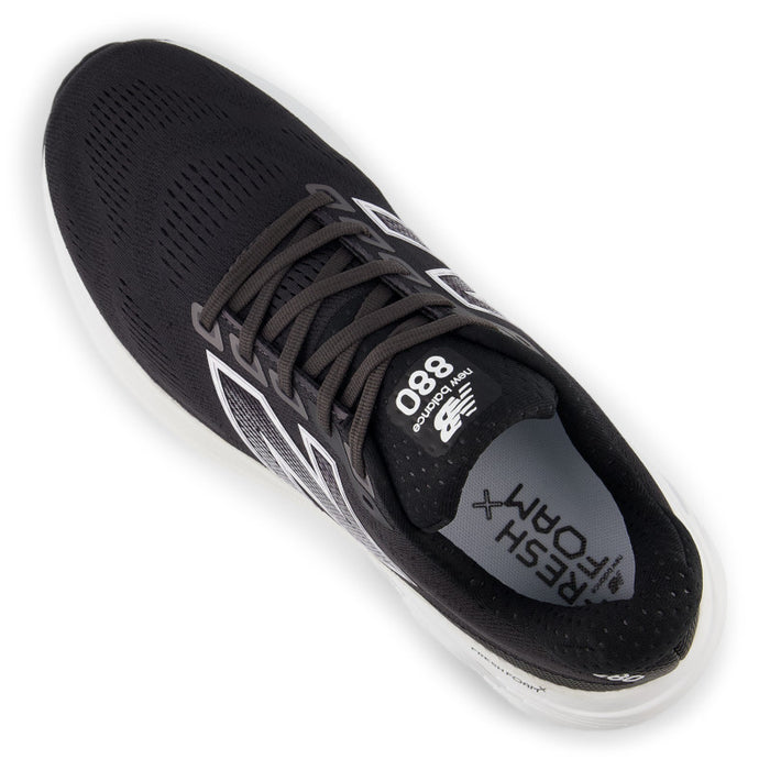 Fresh Foam X 880v15 - Black with White and Reflection - Men's