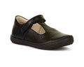 Froddo Girls T Bar School Shoes | Mia T | Black Leather