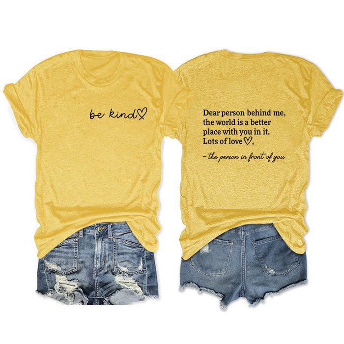 Yellow front chest (black font) / S