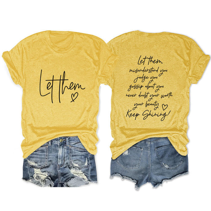 Yellow front middle (black font) / S