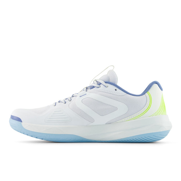 FuelCell 796v5 Pickleball - White with Alkaline Green and Fairweather Blue - Men's