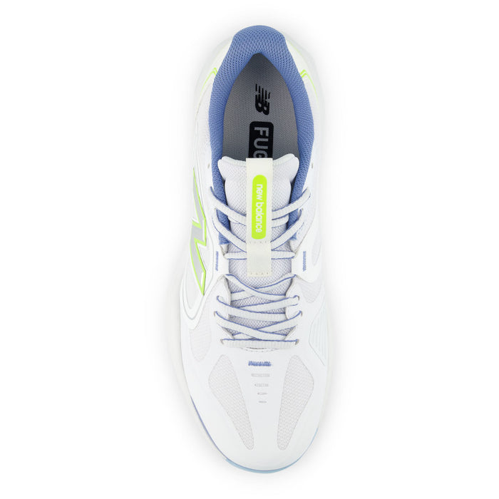 FuelCell 796v5 Pickleball - White with Alkaline Green and Fairweather Blue - Men's
