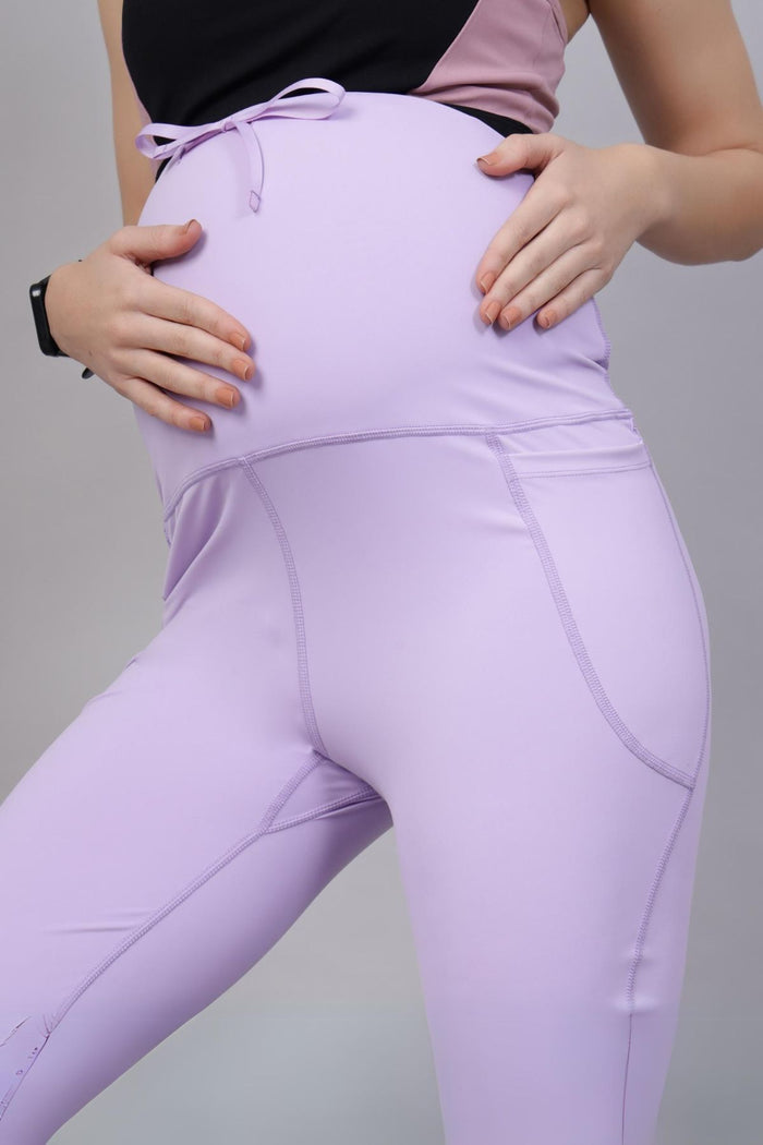 Lavender Pants; supportive design provides comfort during postpartum recovery.