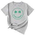 Fun Go Luck Yourself Casual Round Neck Short Sleeve Top