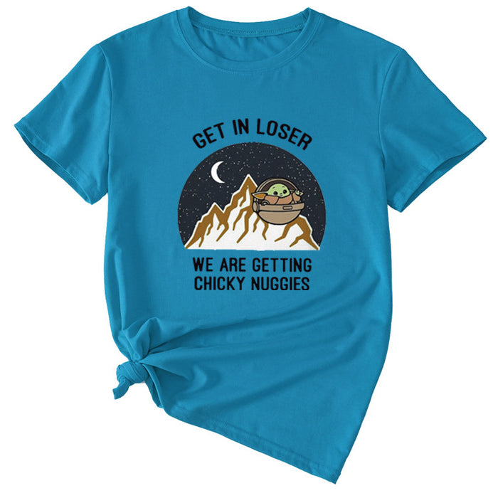 Lake blue (color picture with black characters) / S