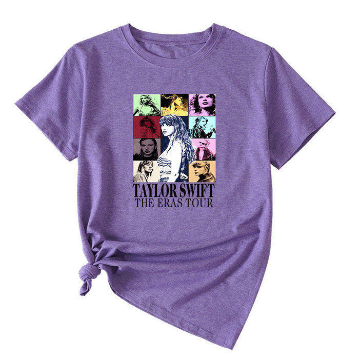 Purple (color picture with black characters) / S