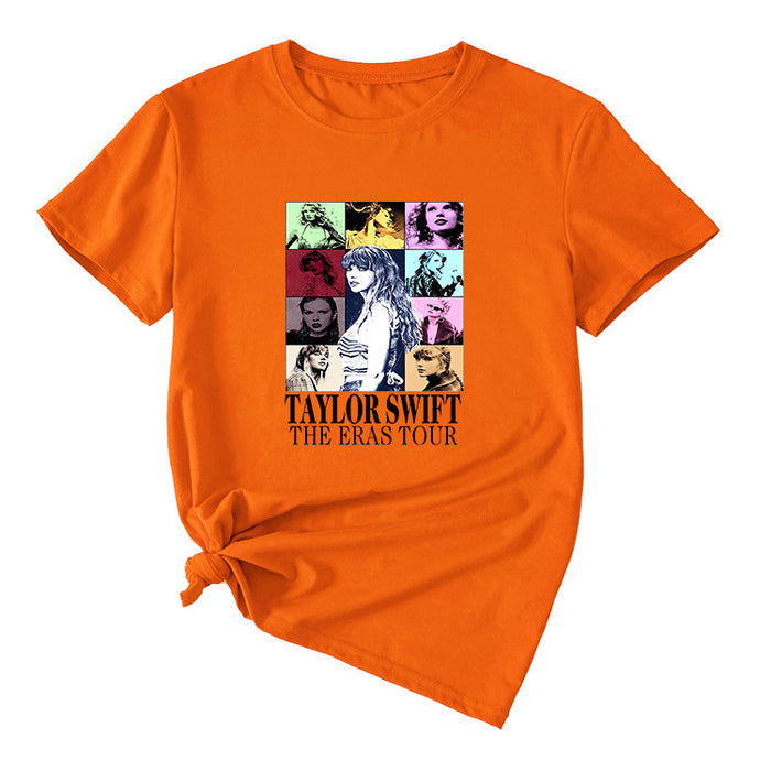 Orange (black letter color picture) / S