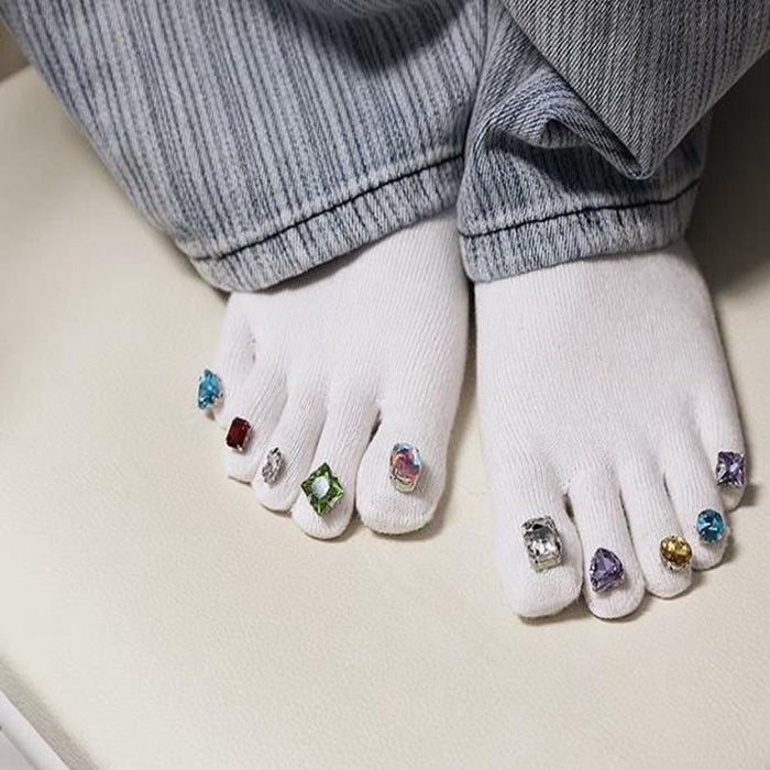 Gem Toenail Socks