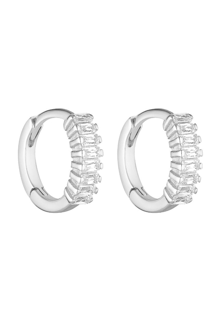 Gemini Huggies - Silver - SODA Fashion Haus