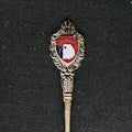 Georgia Peach State Collectible Travel Souvenir Tourist Spoon Vintage 4.75" 12cm