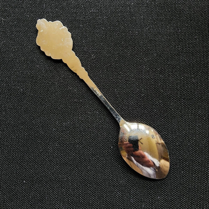 Georgia Peach State Collectible Travel Souvenir Tourist Spoon Vintage 4.75" 12cm