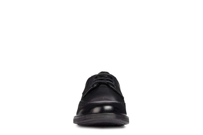 Geox Agata D Lace Up | Black Leather