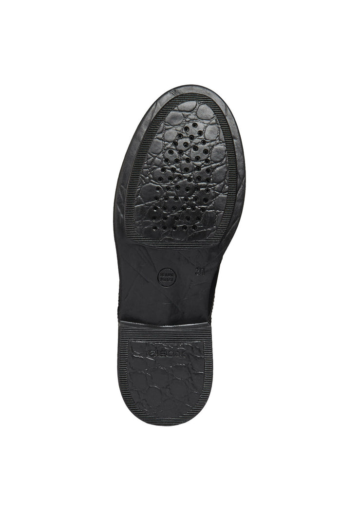 Geox Agata D Lace Up | Black Leather