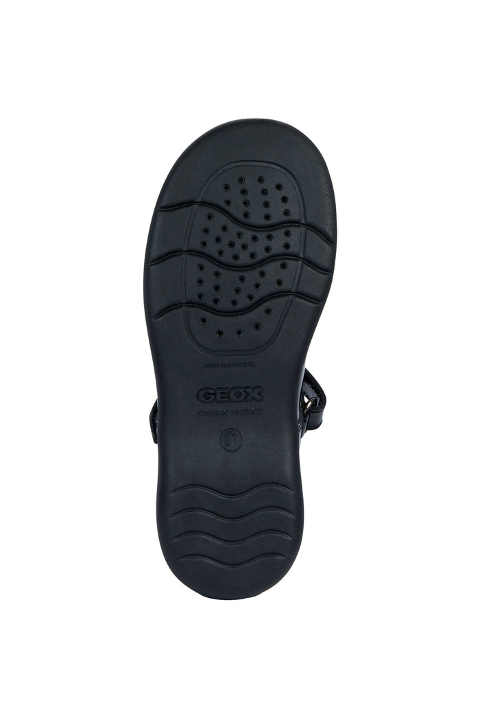Geox School Shoes | Naimara Mary Jane | Black Patent