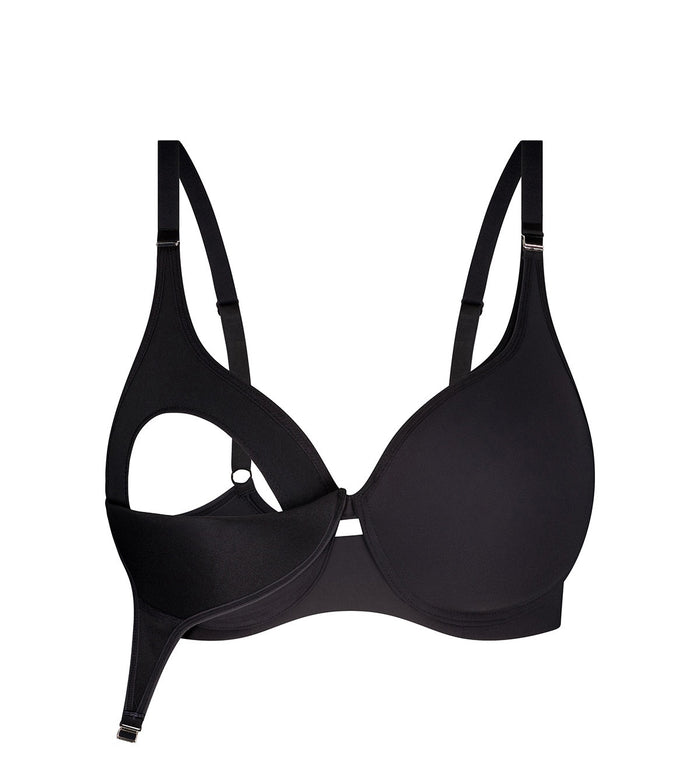 BLACK TRIUMPH GORGEOUS MATERNITY BRA