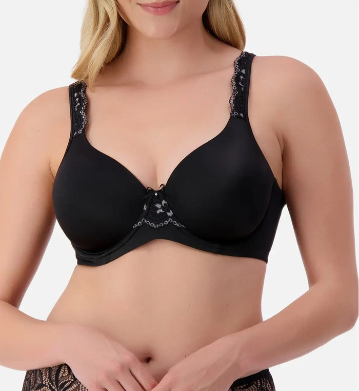 BLACK TRIUMPH GORGEOUS SILHOUETTE T-SHIRT BRA