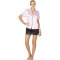 Grease Pink Ladies Shorts and Top Pajama Set-tvso
