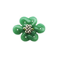 Green Aventurine Mystic Knot (L) - WOOD Element