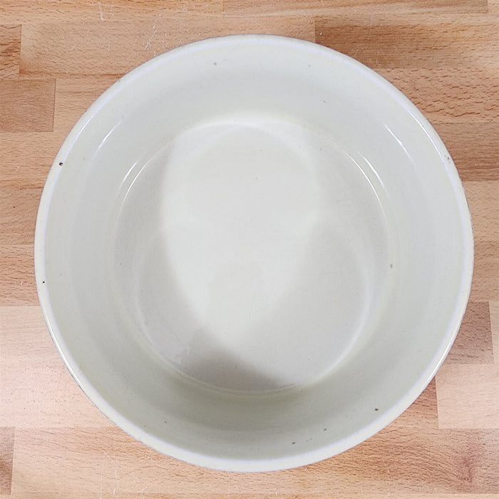Hall Autumn Leaf Round 3 Pint French Baker USA Floral Dinnerware 7 3/4"