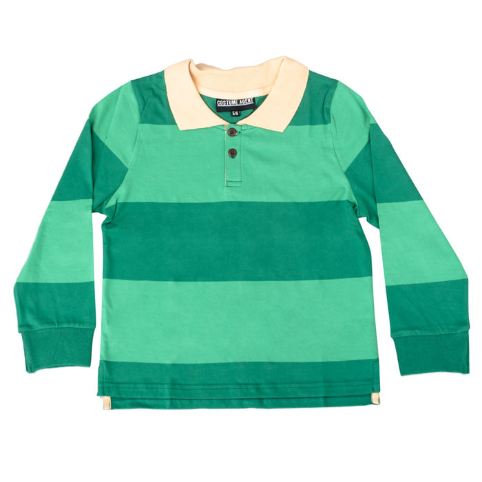 Halloween Costume "Blue and Detective" Striped Kids Shirt
