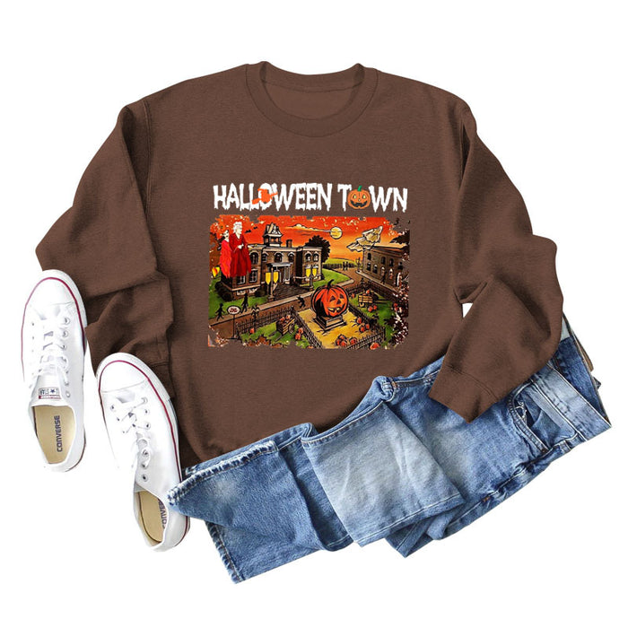 Coffee color sweater (white color picture) / S