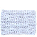 hand knit bathmat from tarn yarn