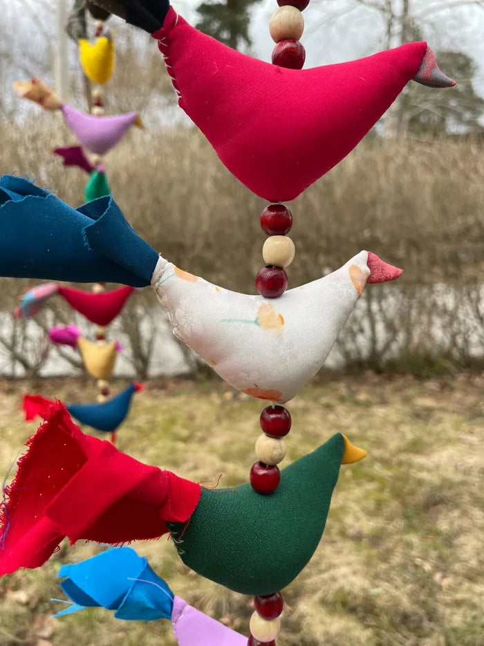 Handmade bird strings