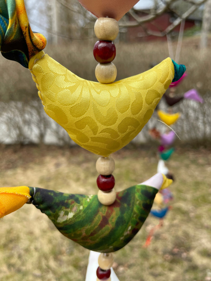 Handmade bird strings