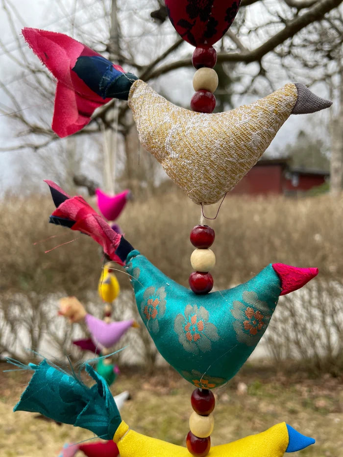 Handmade bird strings
