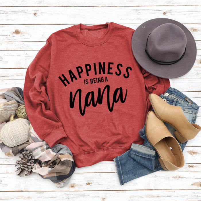 Red sweater (white font) / S