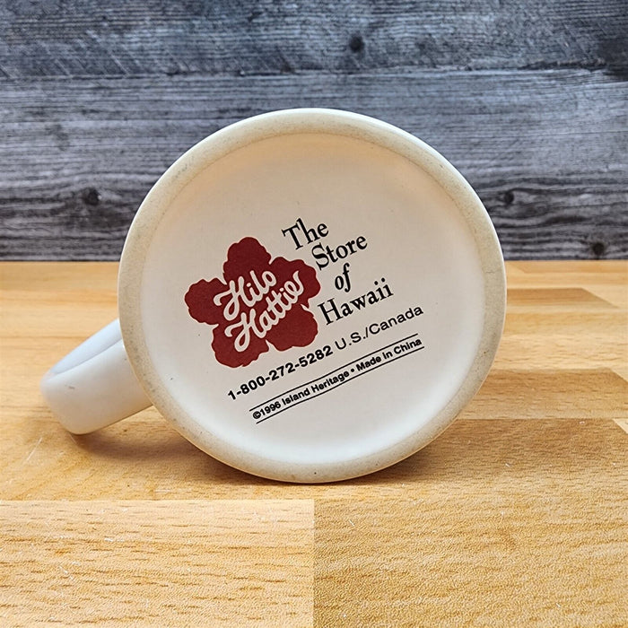 Hawaii Mug Hibiscus Coffee Cup Hilo Hattie The Island Heritage Store 1997 12oz