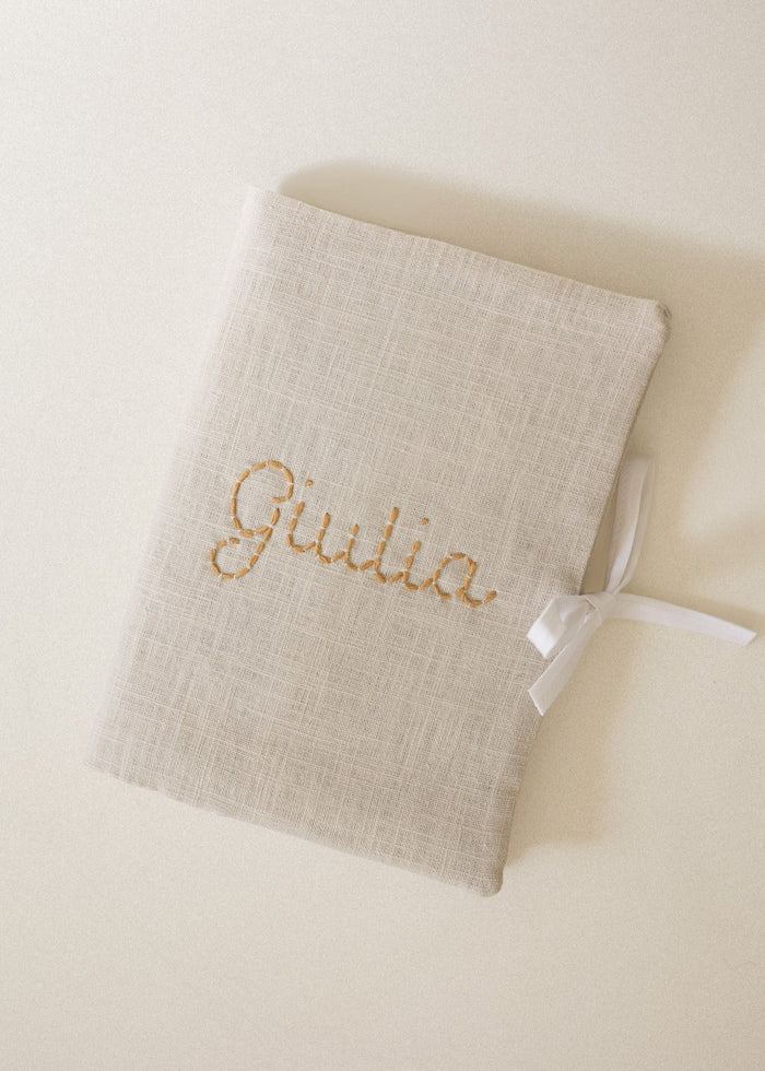 Health book cover - Beige Linen