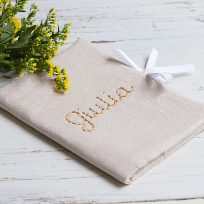 Health book cover - Beige Linen