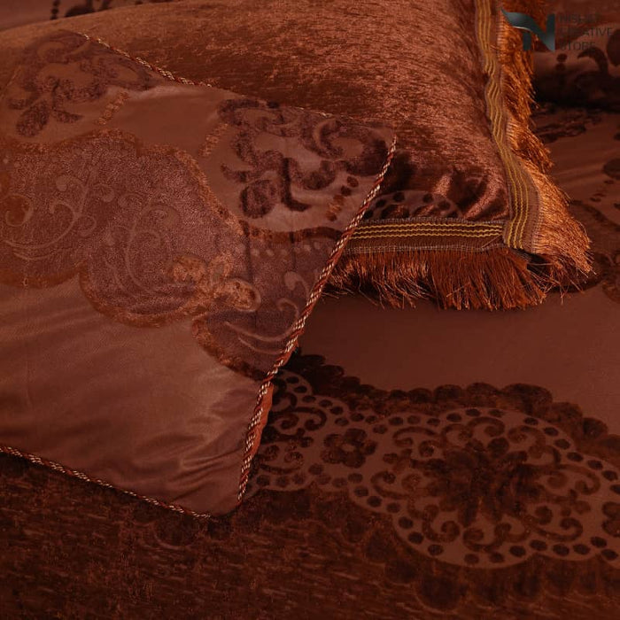 Heavy Palachi Bed Sheet Set 4 Pcs Design 527 - Nishat Creative Store