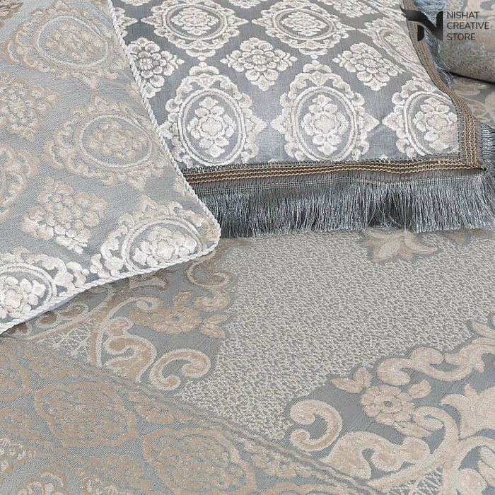 Heavy Palachi Bed Sheet Set 4 Pcs Design 531 - Nishat Creative Store