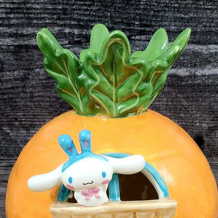 Hello Kitty and Friends Carrot Candle House Tealight Holder Blue Sky Ceramic