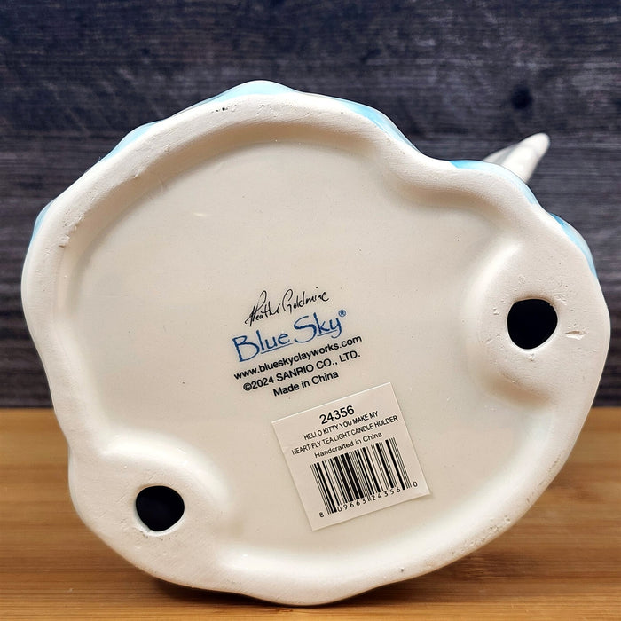 Hello Kitty Candle Holder You Make My Heart Fly Tea Lite Blue Sky Goldminc