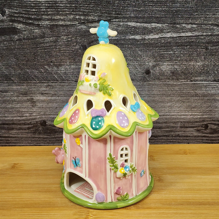 Hello Kitty & Friends Easter Candle House Ceramic Tea light Blue Sky Goldminc