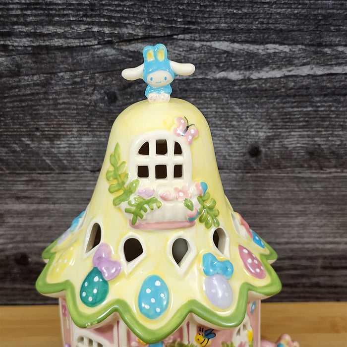 Hello Kitty & Friends Easter Candle House Ceramic Tea light Blue Sky Goldminc