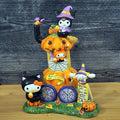 Hello Kitty Pumpkin Cafe Latte Candle Holder Tea Light Lite Ceramic Blue Sky